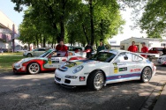 Rallye Český Krumlov: Dvojice vozů Porsche 997 GT3